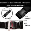 RekoTandem Child Motorcycle Safety Harness with Handles Reflective Material Black view 3