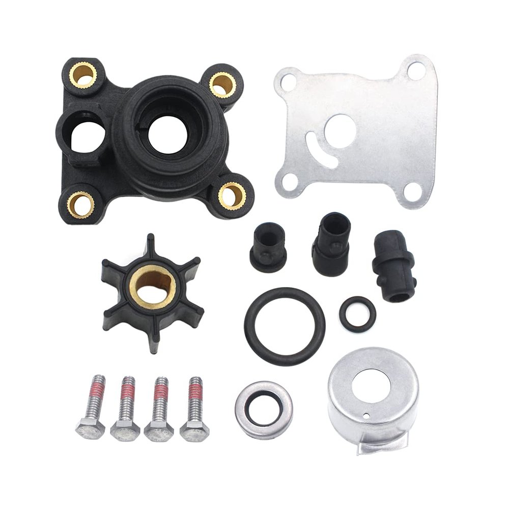 UANOFCN 0394711 394711 Water Pump Impeller Kit with Housing for Johnson Evinrude 9.9-15 hp Outboard 18-3327 1974-up