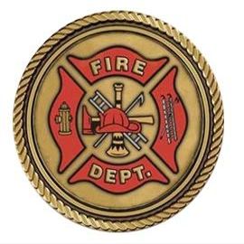 MONTI MONUMENTS 2" Firefighter Memorial Medallion