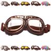 Peicees Vintage Helmet Goggles Motorcycle Goggles Bike Motorcross Pilot Goggle view 1