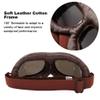 Peicees Vintage Helmet Goggles Motorcycle Goggles Bike Motorcross Pilot Goggle view 4