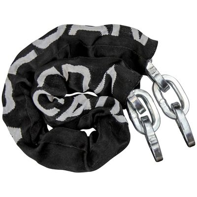 VULCAN Security Chain - Premium Case-Hardened - 5/16 Inch x 3 Foot (+/- 1.5 Inches) - Chain Cannot Be Cut with Bolt Cutters or Hand Tools Silver