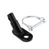 Biange Bike Trailer Hitch Connector, Cycling Adapter Accessories (1 Pack, Black) view 1