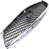 Garage-Pro Grille Assembly for INFINITI Q50 14-17 Primed w/Front View Camera view 3