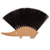 REDECKER Hedgehog Table Brush, Natural Horsehair Bristles, 4-1/2 x 5-1/2 inches, Versatile Hand Brush in a Decorative Shape - Horse Hair Brush for Table - Hedgehog Duster - Made in Germany view 1