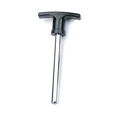 SB DISTRIBUTION LTD SBD's World Class Pin, Tensile - 3/8" x 4 1/4" Locking Space -Universal Weight Stack Replacement SELECTOR Key | Aluminum Anodized T Handle| Detent Hitch PINS