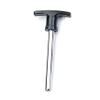 SB DISTRIBUTION LTD SBD's World Class Pin, Tensile - 3/8" x 4 1/4" Locking Space -Universal Weight Stack Replacement SELECTOR Key | Aluminum Anodized T Handle| Detent Hitch PINS view 1