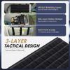 ONETIGRIS Molle Visor Panel Organizer, Tactical Car Sun Visor Organizer Molle Patch Panel Vehicle Visor Storage Holder Pouch, Molle Webbing with Hook-and-Loop Straps for Cars, Trucks, Suvs etc. view 4