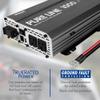 Wagan EL3804 Pure Line Inverter 1000 Watt DC 12V to 110V AC Car Pure Sine Wave Power Inverter for Home RV Camping Van Life Off Grid ETL Certified view 3