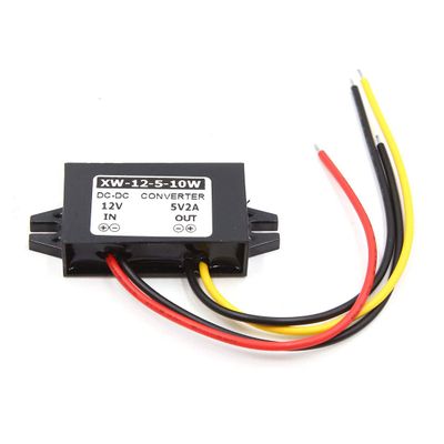 uxcell DC 12V to 5V 2A Car Module Reducer Power Supply Transformer