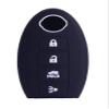KAWIHEN Silicone Keyless Entry Smart Remote Key Fob Cover Compatible with for Nissan 350Z 370Z Altima Armada GT-R Leaf Pathfinder Rogue Sentra Maxima Murano Versa CWTWB1U840 285E3-3SG0D view 1