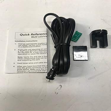 Directed Electronics 8620A Blue led Valet Switch Assembly for 5X10 only