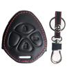 Rpkey Leather Keyless Entry Remote Control Key Fob Cover Case protector Replacement Fit For Toyota 4Runner Corolla Matrix RAV4 Venza Yaris Pontiac Vibe Scion iQ tC xB xD HYQ12BBY MOZB41TG view 1