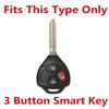 Rpkey Leather Keyless Entry Remote Control Key Fob Cover Case protector Replacement Fit For Toyota 4Runner Corolla Matrix RAV4 Venza Yaris Pontiac Vibe Scion iQ tC xB xD HYQ12BBY MOZB41TG view 3
