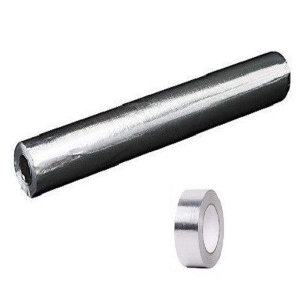 1000 sqft Radiant Barrier Solid Mylar Scrim Insulation 4x125 w/ 2" Foil Tape Kit