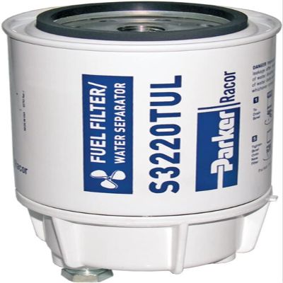 Racor OEM Spin On Gasoline Filter/Water Separators - Filter/Water SEP Metal B - Fits 11/16-16 MerCruiser Heads (B32020MAM)