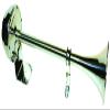 FIAMM Airtone Stainless Steel Electric Horns - Horn Single Trumpet - Single Dimensions: 16-3/4" x 3-1/2" x 4-3/4" (75540-23) view 1