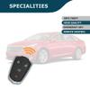 AKS KEYS Replacement for Cadillac Key Fob 4 Buttons That Use FCC HYQ2AB and Part Number 13510253/ 13598506/ 13594023 - 315 MHz Compatible with 2014 - 2019 CTS and 2015 - 2019 ATS XTS (1) view 4