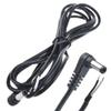 Generic 5.5mm X 2.5mm DC Right Angle Plug w/ 8 ft Pigtail Power Cable 12VDC / 4A view 1