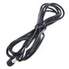 Generic 5.5mm X 2.5mm DC Right Angle Plug w/ 8 ft Pigtail Power Cable 12VDC / 4A view 2