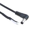 Generic 5.5mm X 2.5mm DC Right Angle Plug w/ 8 ft Pigtail Power Cable 12VDC / 4A view 4