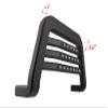APS Unique Rivet Bull Bar Compatible with 2017-2018 Super Duty | Front Bar | Bull Bar | Front Brush Bumper | Grille Guard | Black view 3