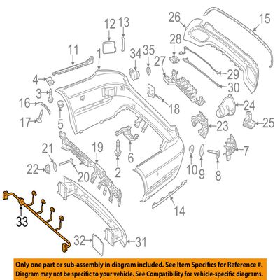 Genuine Mercedes-Benz Harness 212-440-58-10