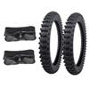 TDPRO Pack of Two 70/100-17 Tire and Tube kit | 2.25-2.50x17 Tires and Inner Tubes for Pit Dirt Bike Off Road view 1