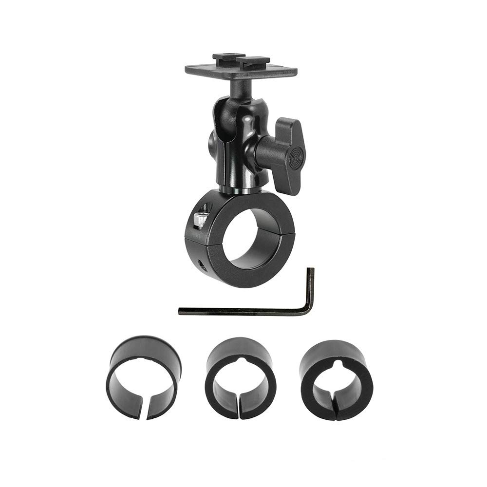 ARKON Replacement Upgrade Premium Aluminum Motorcycle Handlebar Mount Dual-T Holders Black Retail