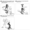 ARKON Replacement Upgrade Premium Aluminum Motorcycle Handlebar Mount Dual-T Holders Black Retail view 4