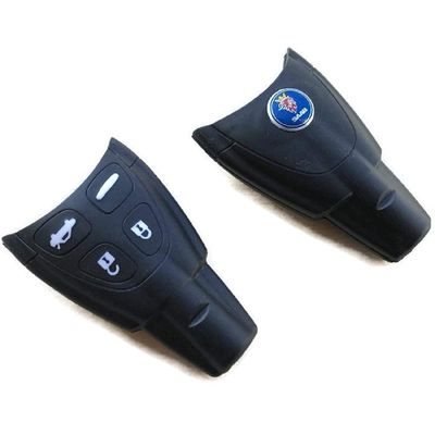 MSPowerstrange 9-3 Remote Ke y Fob Original Quality Shell Case, Replacement Ke y Case, Part with Logo Saab