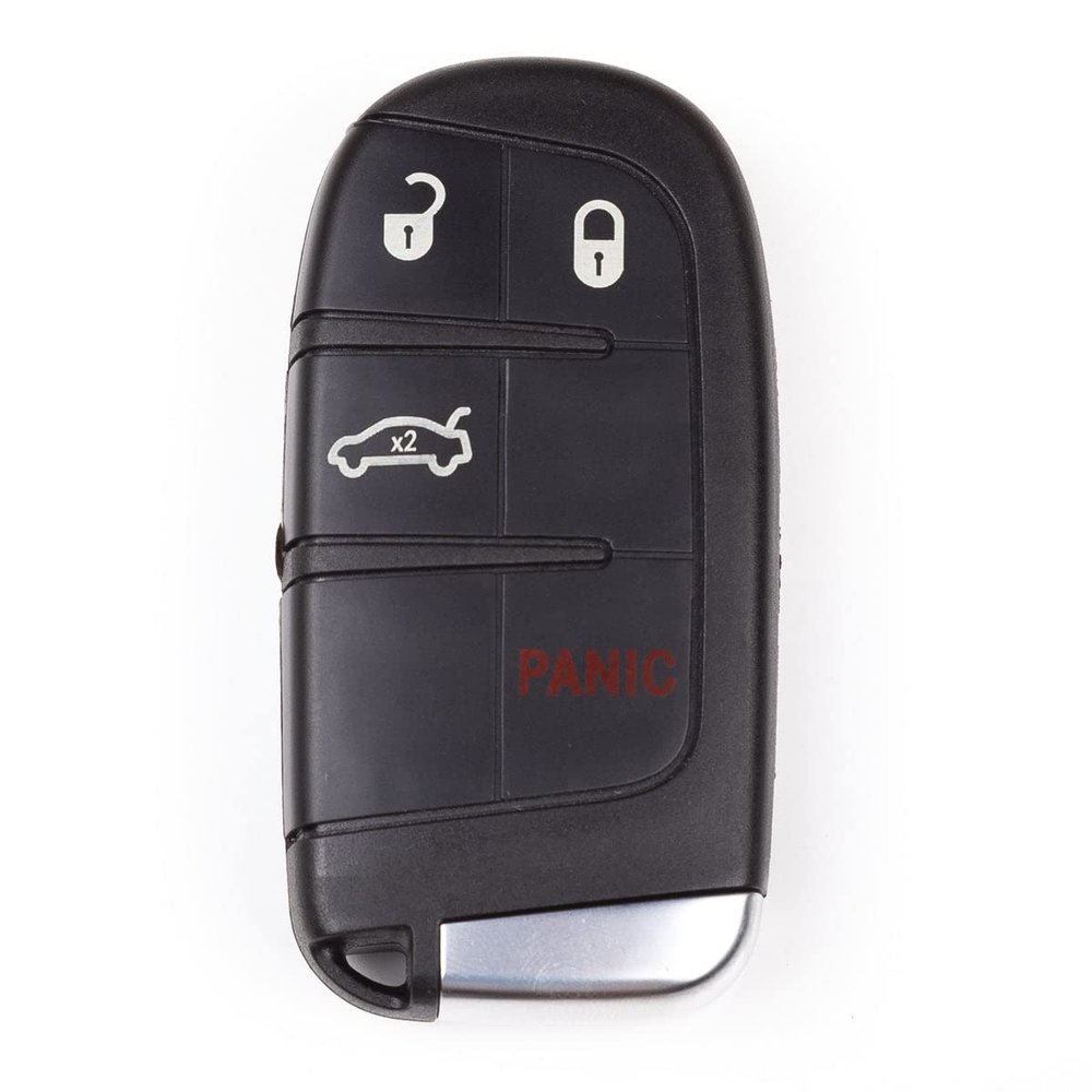 AKS KEYS Replacement for Dodge Chrysler Key Fob 4 Buttons That Use FCC M3N-40821302 Compatible with 2011 - 2023 Charger 2015 - 2018 Challenger 2014 - 2016 Dart 2011 - 2018 300 (1)