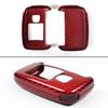 Luxury Red Carbon Fiber Snap on Hard Case Fits for Land Range Rover Key Fob Remote view 2