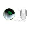 N2 Nitrogen Tire Valve Stem Cap+Seal-Schrader Valve 8V1 Compatible with Bike Motorcycle Car SUV RV Truck ATV/UTV Pickup Minivan Golf Cart/Boat Trailer Moped MTB BMX Mower Stroller (Thick Plastic 5PCS) view 3