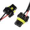 HUIQIAODS Wrangler JK Fog Light Wiring Harness Kit 5202 H16 to 9006 9005 HB3 Wiring Harness kit for Headlight Fog Lights Retrofit Work Use 2Pcs view 4