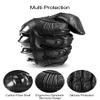 INBIKE Motorcycle Gloves Genuine Leather Powersports Motorbike Gloves Black Large view 2