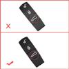 Remote Key Button Cover Compatible with Porsche, Jaronx Key Fob Button Keyless Entry Center Rubber Protectors (Compatible with:Porsche Panamera) view 3