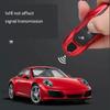 Jaronx 3PCS Remote Key Covers for Boxster Turbo Cayenne Panamera Macan Cayman 911 ,Glossy Blue Key Fob Shell Cover Painted Keyless Entry Skin Protectors view 3