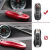 Remote Key Button Cover Compatible with Porsche, Jaronx Keyless Entry Key Fob Button Center Rubber Protectors Skin Jacket (Compatible with:Porsche Cayenne/Manca) view 2
