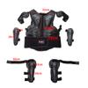 Takuey Kids Motorcycle Motorbike Full Body Armor Protective Gear Equipment Chest Spine Back Protector Shoulder Arm Elbow Knee Protector Pads for Motocross Racing Skiing ICE Skating Bike Cycling view 4