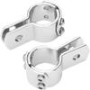 Show Chrome Accessories (22-125BK Black Round 3Pc 1 1/4" Clamp view 2