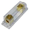 VOODOO Gold Plated ANL Fuse Holder 2/0 1/0 0 Gauge no terminals Needed (500 Amp Fuse) view 3