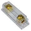VOODOO Gold Plated ANL Fuse Holder 2/0 1/0 0 Gauge no terminals Needed (500 Amp Fuse) view 4
