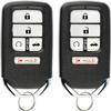 KeylessOption Keyless Entry Remote Start Smart Car Key Fob for Honda Civic 2016 2017 2018 KR5V2X (Pack of 2) view 1