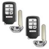 KeylessOption Keyless Entry Remote Start Smart Car Key Fob for Honda Pilot CR-V Civic 2016-19 KR5V2X (Pack of 2) view 1