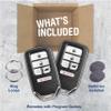 KeylessOption Keyless Entry Remote Start Smart Car Key Fob for Honda Pilot CR-V Civic 2016-19 KR5V2X (Pack of 2) view 3