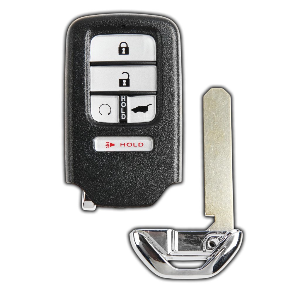 KeylessOption Keyless Entry Remote Start Car Smart Key Fob for Honda CR-V Pilot KR5V2X