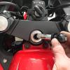 Barbaren 16-18mm Yoke Stem/Fork Stem Mount Base with 1 inch Ball For Motorcycle view 2
