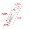 Barbaren 16-18mm Yoke Stem/Fork Stem Mount Base with 1 inch Ball For Motorcycle view 3