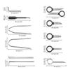HFS (R) Professional Tooling Radio Removal Tool Kit Removal Keys Stereo Removal Tool Kit 20PCS view 3